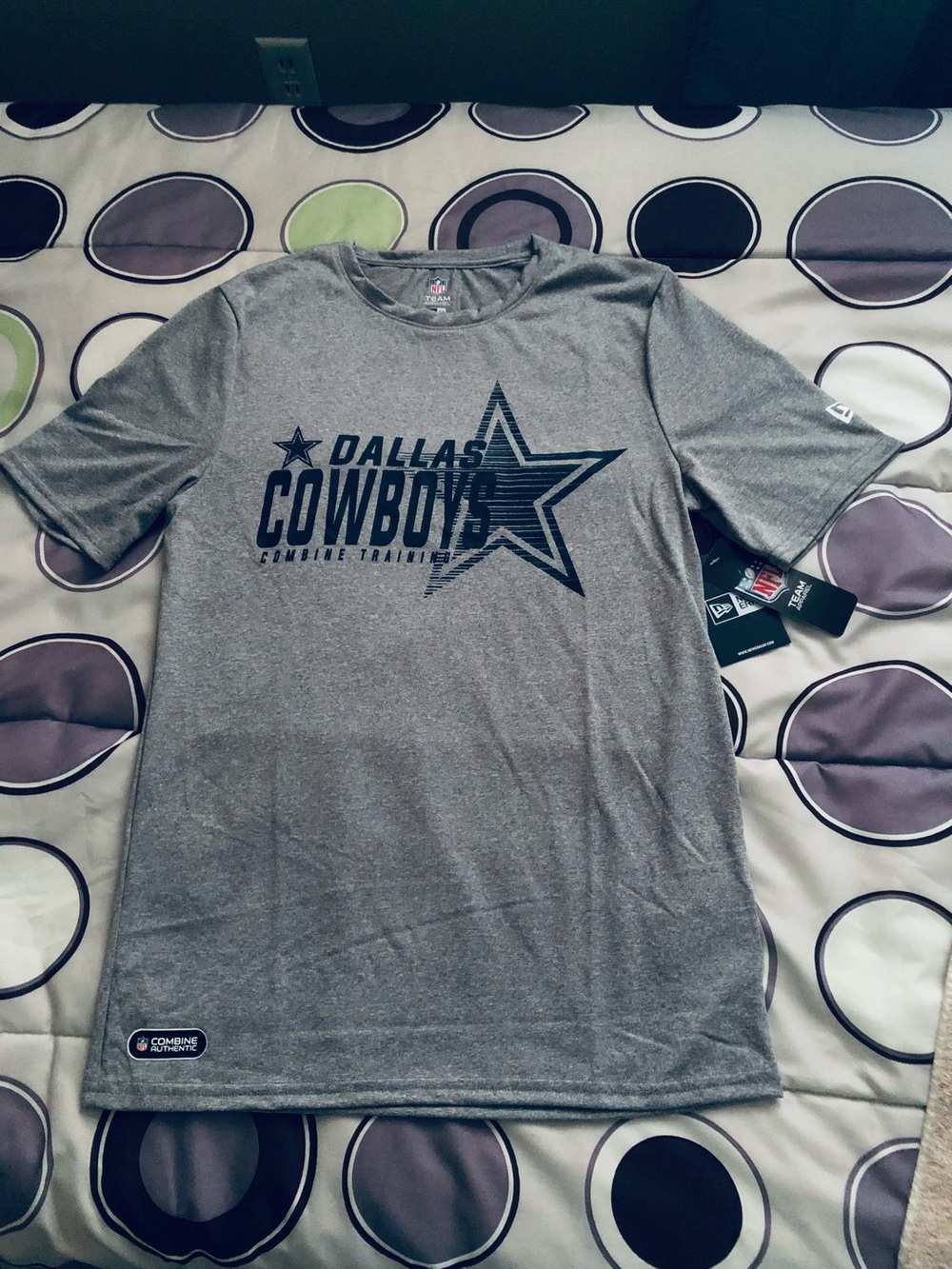 NFL Dallas Cowboys Gray Performance Tee